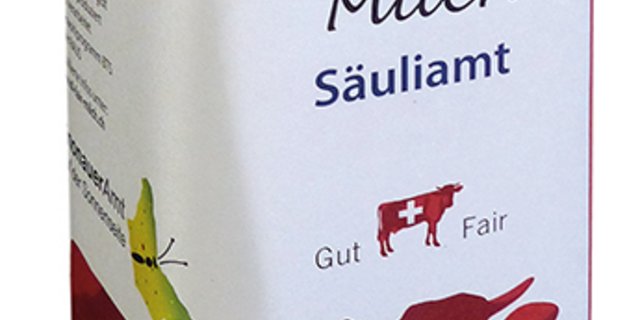 In dieser Verpackung präsentiert sich die faire Milch. Bild zVg