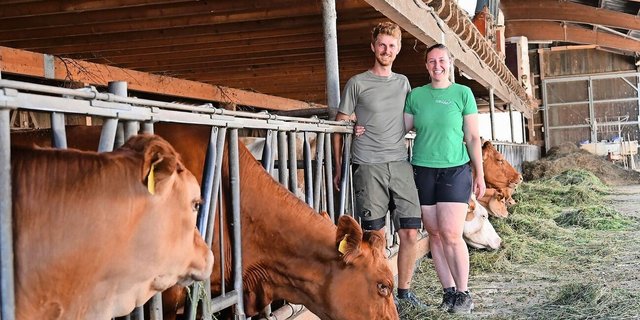 Chantal Weber und Stefan Wisler schauen optimistisch in die Zukunft, auch wenn noch einige Unsicherheiten bestehen. An Bewährtem möchten sie festhalten, aber auch ihre eigenen Ideen verwirklichen.  