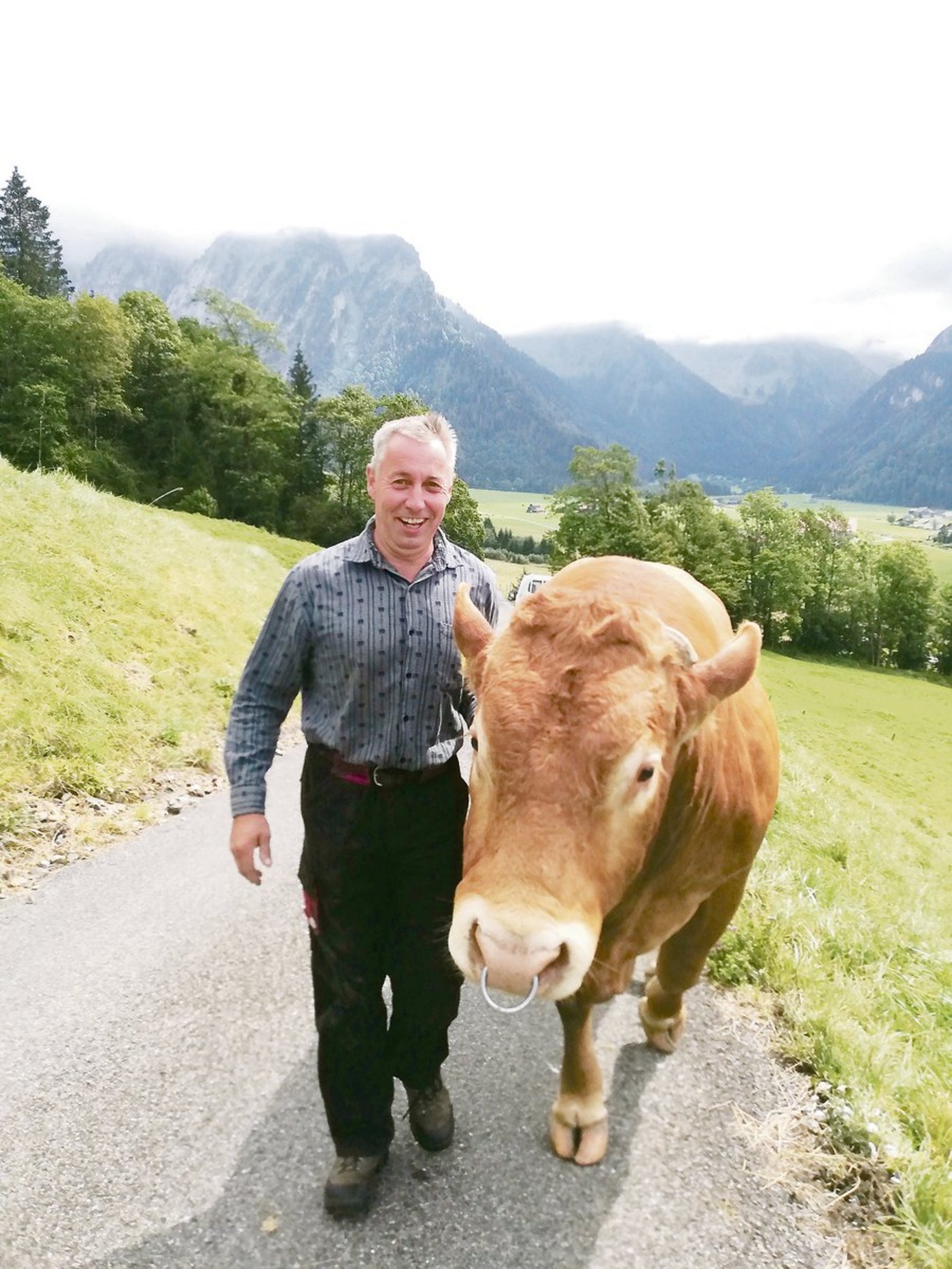 Albin Fuchs, Präsident Bauernvereinigung Schwyz.