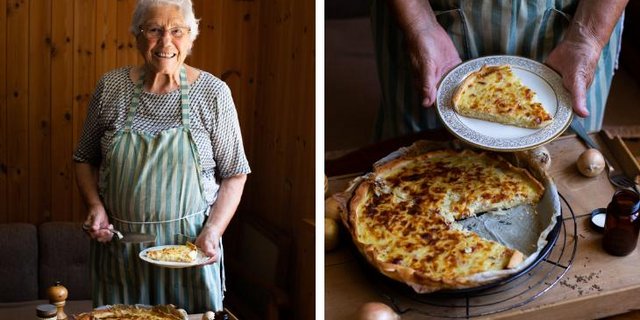 «Nani» oder eigentlich Elsi Ragaz-Hemmi kocht noch heute mit Leidenschaft. (Bilder Lea Hürlimann)