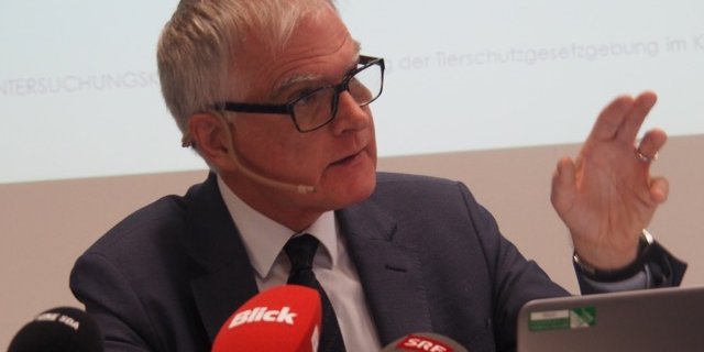 Hanspeter Uster leitete die Untersuchungskommission, die die Vorwürfe gegen die Regierung klären sollte. (Bilder Christian Weber)