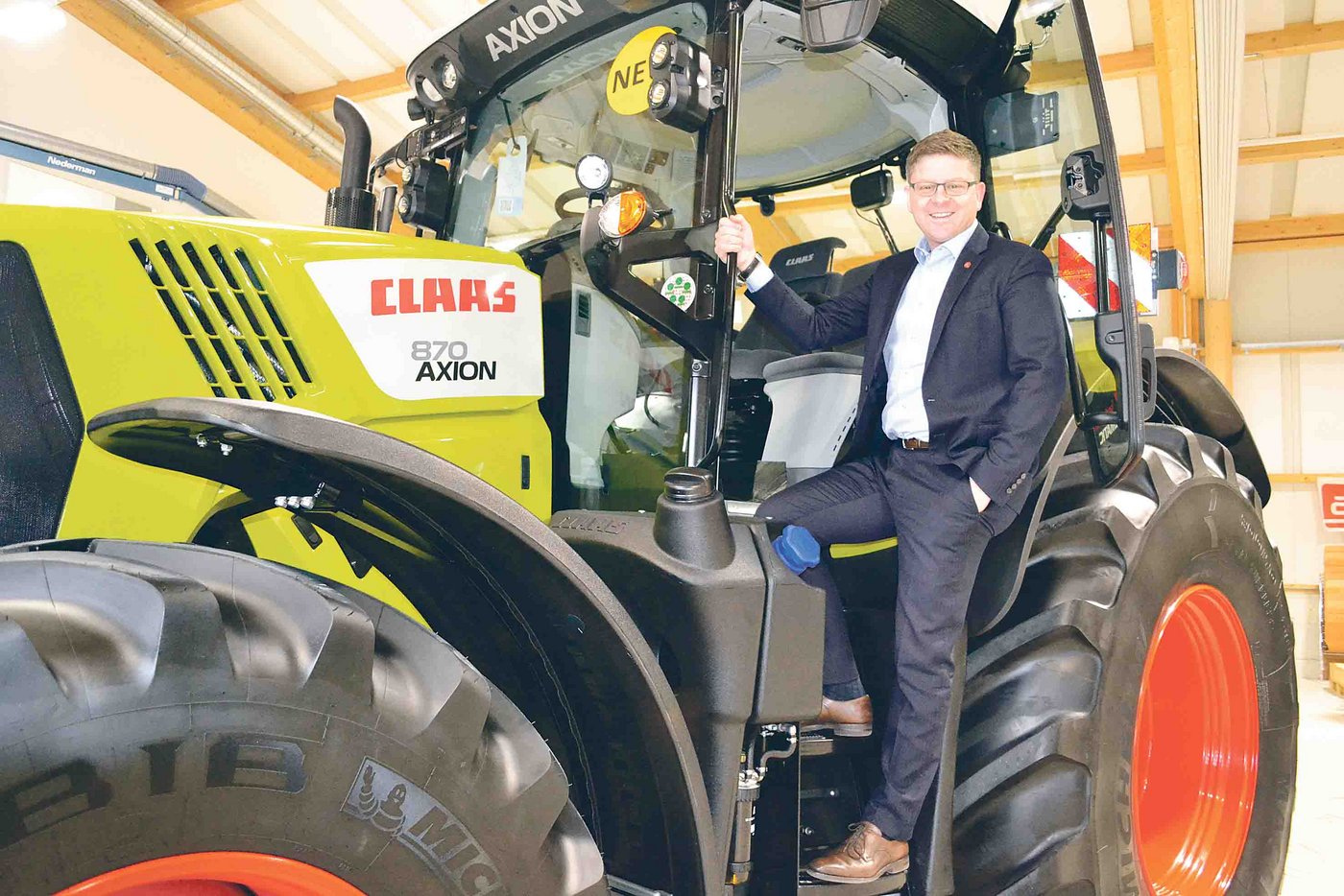 Werner Berger freut sich auf die neuen Herausforderungen. (Bild Peter Fankhauser)