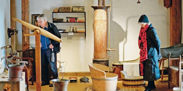 Das Schaudepot St. Katharinental in Diessenhofen dokumentiert das Alltagsleben unserer Vorfahren.(Bild Samir Seghrouchni)