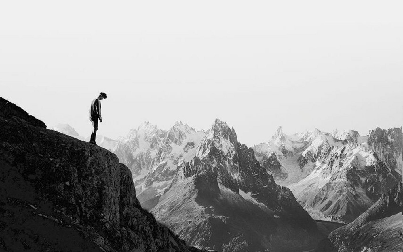 Man sieht nur noch den Abgrund: Menschen in suizidalen Krisen haben eine Art Tunnelblick.