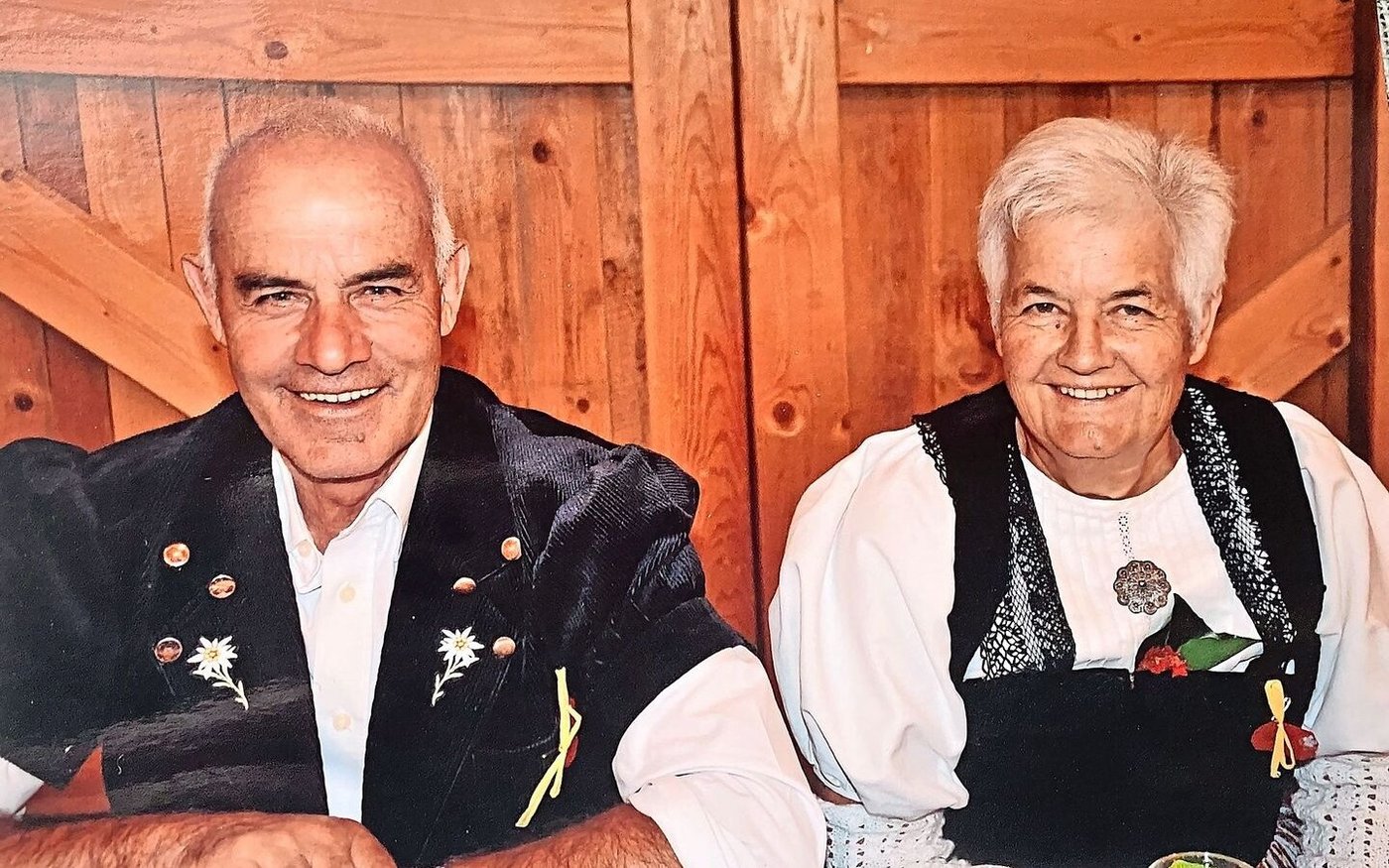 Früher gingen die beiden gern an Jodler-Feste, heute gehen es Greti und Hans Fankhauser ruhiger an.