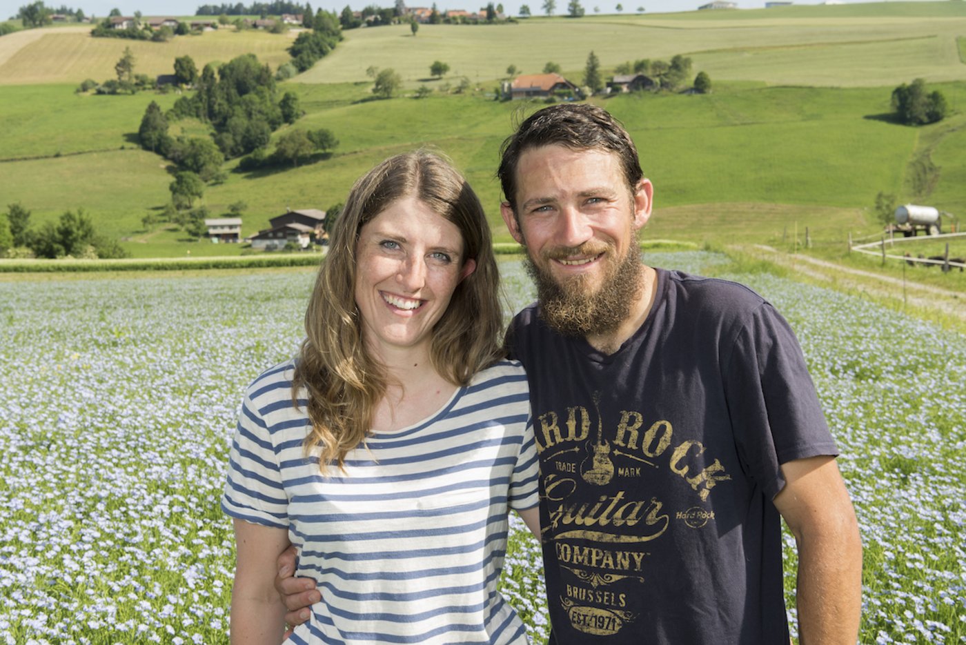Anna und Christian Böhlen vom Muribodenhof, (Foto: Miriam Kolmann)