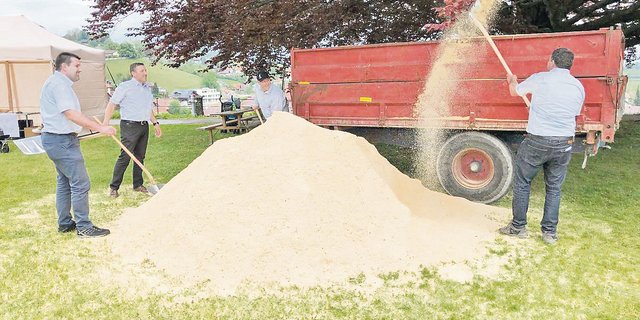 In Riggisberg wird das Sägemehl gar nicht erst abgeladen. Das OK sagt das Mittelländische ab. (Symbolbild OK Riggisberg)