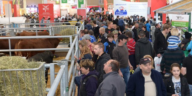 An der Suisse Tier erfuhren die Besucher das Neueste zur Nutzviehhaltung. (Bild zVg)