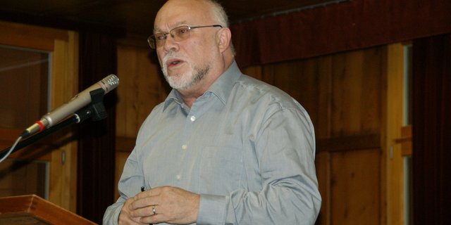 Nationalratspräsidenten Ruedi Lustenberger bei seiner mit viel Herzblut vorgetragenen Rede