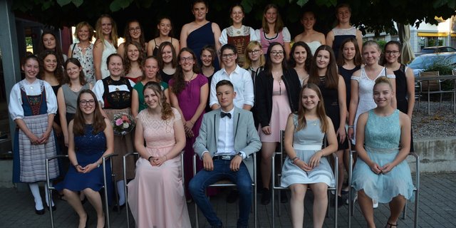 Die AgriPrakti-Klasse von 2017/2018. (Bilder lae)