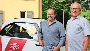 Christoph Graf (l.) ist neu in der GVS-Verwaltung, während Josef Würms (r.) nach 27 Jahren seinen Rücktritt erklärte.