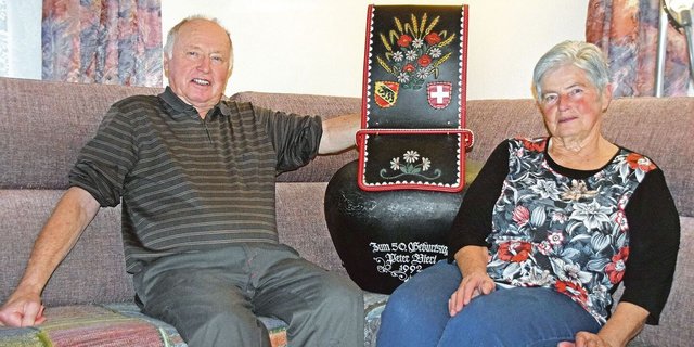 Lydia und Peter Bieri wohnen heute in Zauggenried. Trotz dreimaliger Pachtwechsel haben sie mit ihrem Schicksal nie gehadert. «Man schaute einfach vorwärts», so ihre Devise.