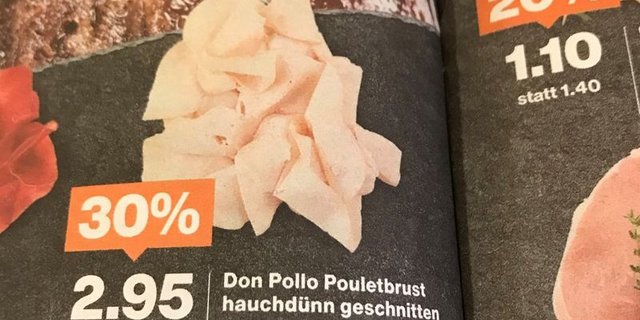 Werbung mit Fleischpreisen ist auch in der Schweiz an der Tagesordnung - und ebenfalls umstritten, besonders wenn es um Tiefpreisaktionen geht. (Bild lid)