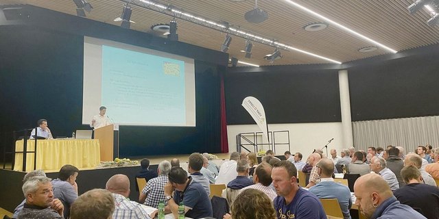 Die Kartoffelproduzenten trafen sich in Kirchberg BE.