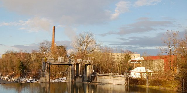 Die Emme bei Biberist SO. (Bild Ch-info.ch)