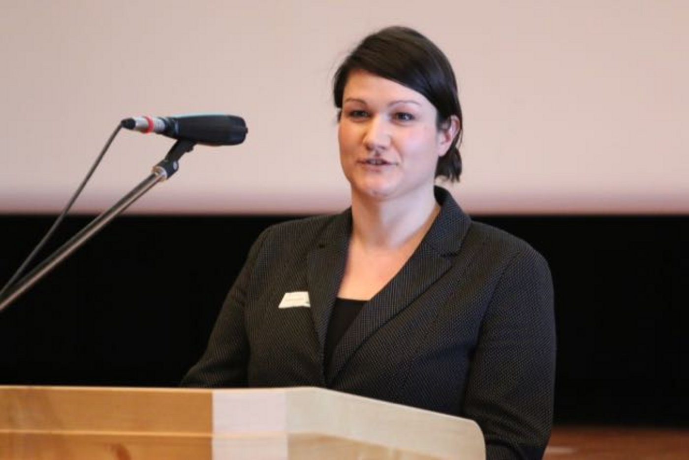 Mit Christine Badertscher kommt neuer Wind in den Bauernverein. (Bild sb)