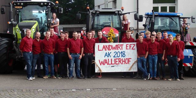 Auch in Riedholz wurde gefeiert. (Bild Peter Brügger)