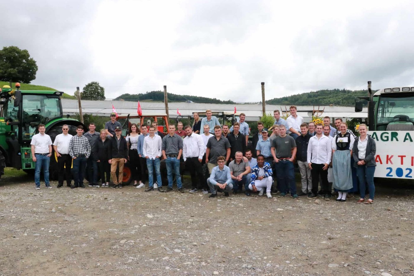 Sie haben die Ausbildung als Landwirt/in EFZ und Agrarpraktiker EBA in Vollzeitausbildung am LZ Liebegg abgeschlossen. (Bild Ruth Aerni)