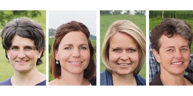 Vier Bäuerinnen aus der Zentralschweiz erzählen, wie sie sich in Leben und Alltag eingerichtet gaben. (Bilder rp, BBZN)