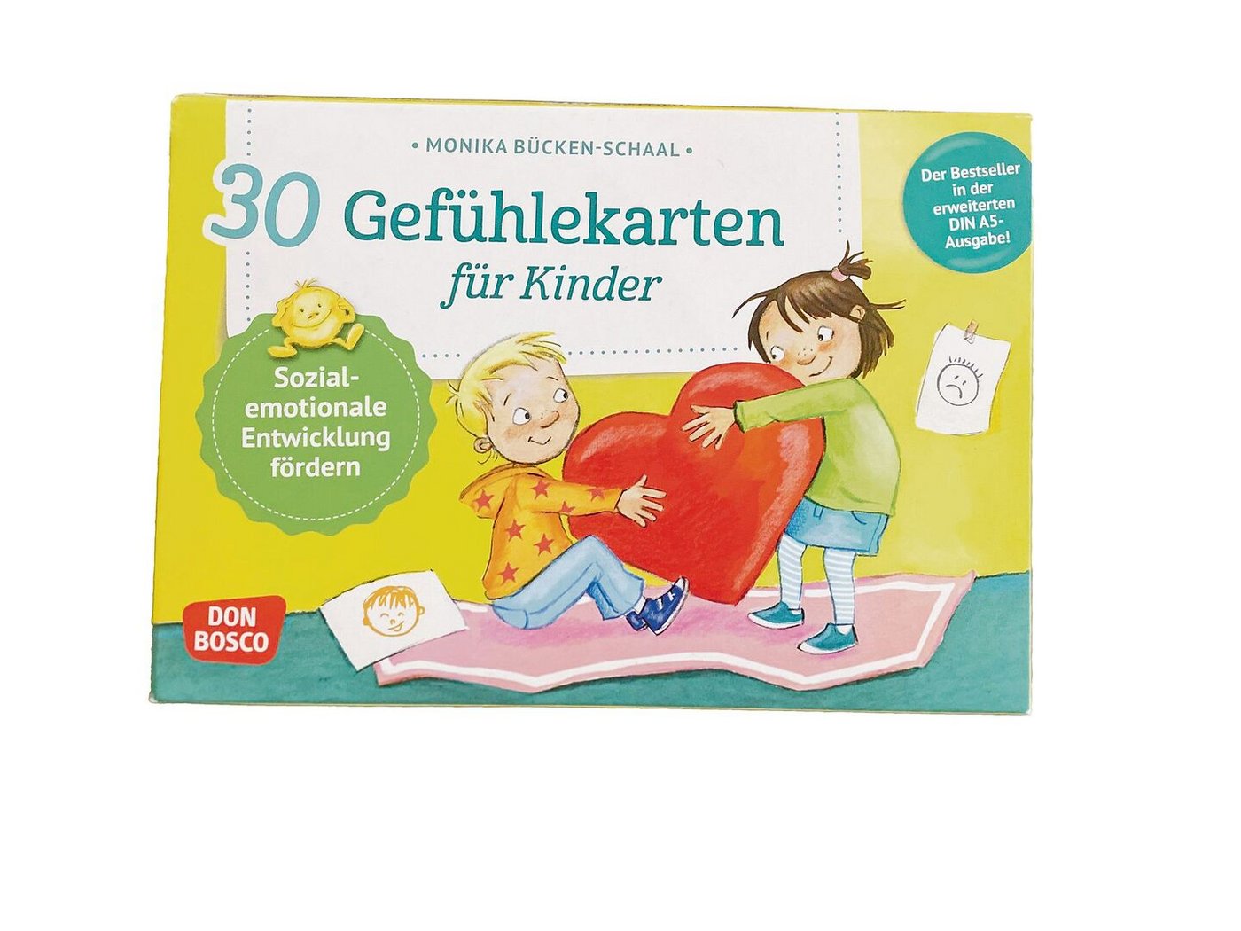 Gefühlekarten: Bei den Kindern, die zur Therapie kommen, dominieren Themen wie Ängste und Schulprobleme.