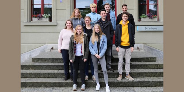 Freude bei der Vollzeit-Klasse A... 