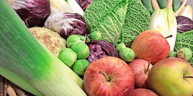 Die Dekoration zur Tagung machte klar: Die Lebensmittelproduktion ist und bleibt die Hauptaufgabe der Landwirtschaft. Mittlerweile gelte es aber auch andere Ziele zu erreichen.