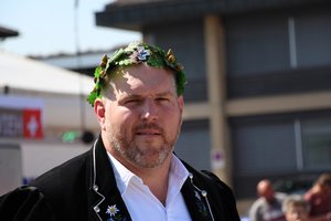 Arbeitgeber von Christian Stucki: Fleischverarbeiter Lüthi & Portmann entlässt Angestellte Christian Stucki am Zuger Stierenmarkt. (Bild zVg)