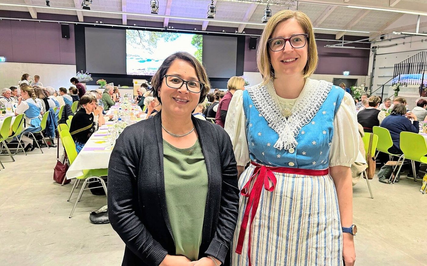 Neu im Geschäftsausschuss der Zürcher Landfrauenvereinigung sind Pamela Walter und Regula Brunner (v. l.).