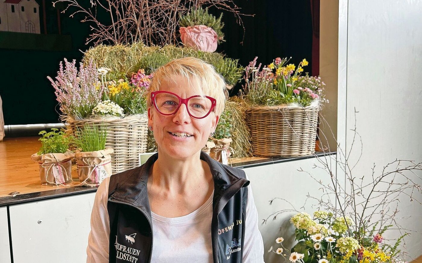 Bravouröse Tätschmeisterin vor Ort war Ruth Wickli.