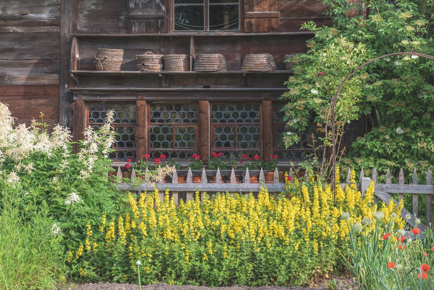 Trotz einiger Gemeinsamkeiten präsentieren sich die Thurgauer-Bauerngärten sehr unterschiedlich. 