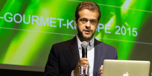 Daniel Bärtschi Geschäftsführer der Bio Suisse bei der Preisverleihung (Bild zVg)