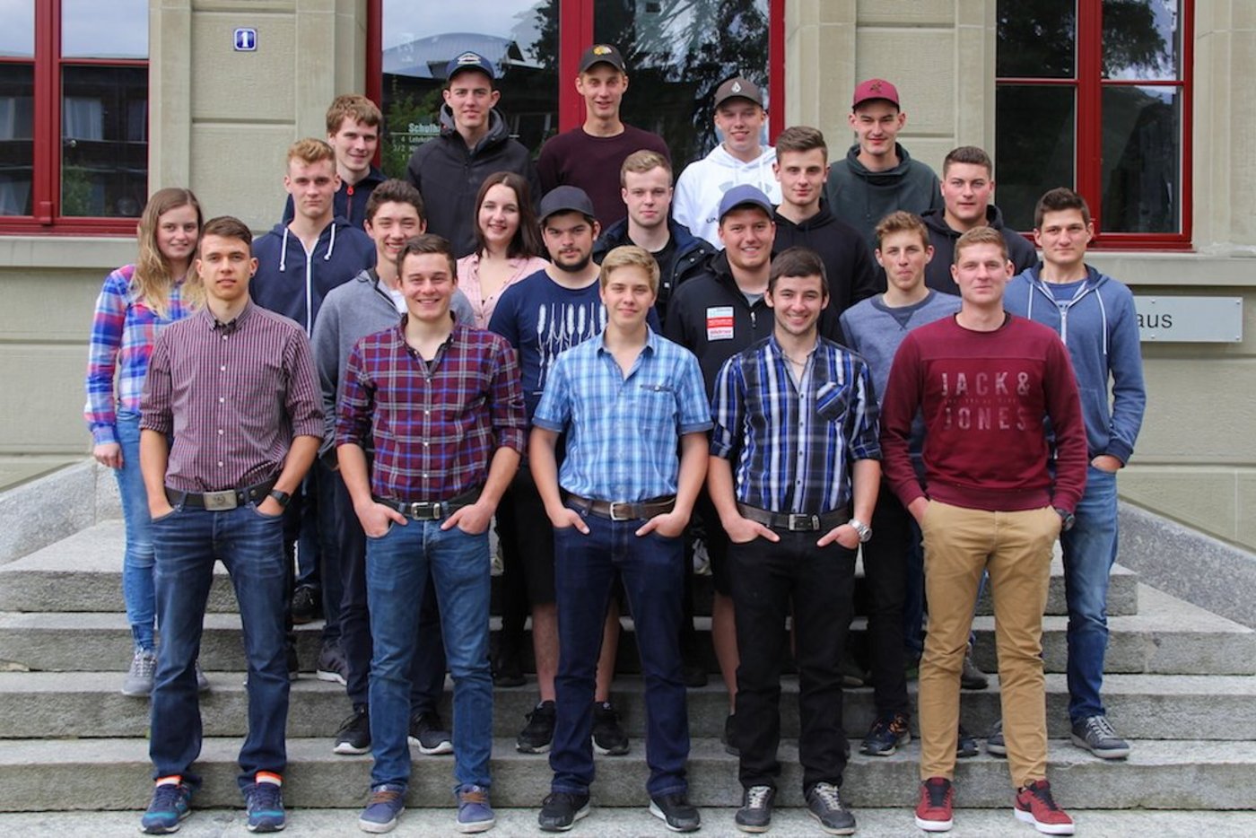 Die Klasse 3A Landwirtinnen und Landwirte EFZ des Inforama Rütti. (Bilder zVg)