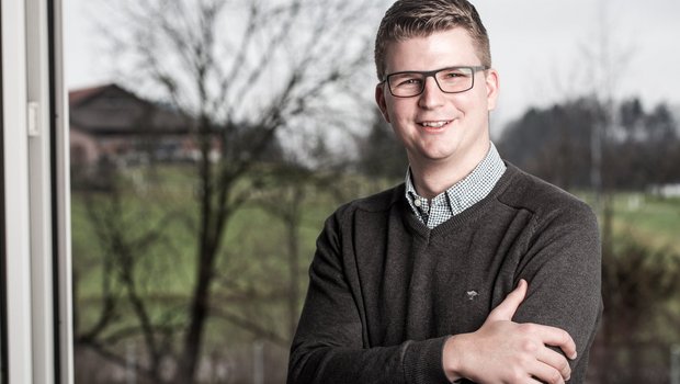 Mike Egger ist Nationalrat (SVP) und Fleischfachmann. (Bild M. Egger)