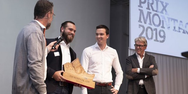 Der Prix Montagne zeichnet Unternehmen in Randregionen aus, die Besonderes leisten. Hier ein Bild von der Preisverleihung 2019. (Bild Isabel Plana)