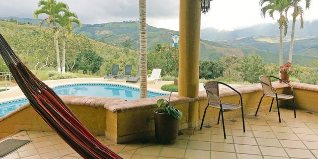 Beim Ausflug zur Finca konnte Lotta Köppel nicht nur die Beine, sondern auch die Seele baumeln lassen.