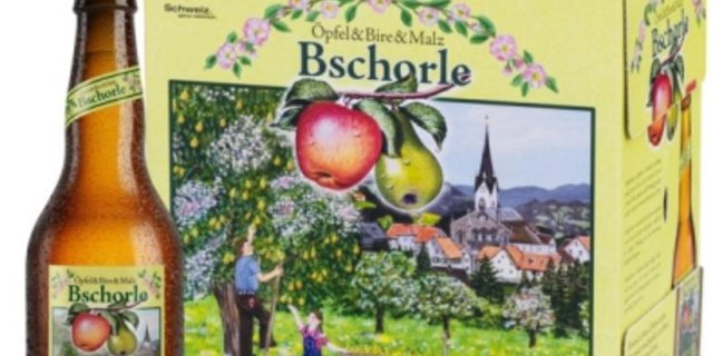 Die Bschorle ist für den Agropreis nominiert. (Bild Appenzeller Bier)