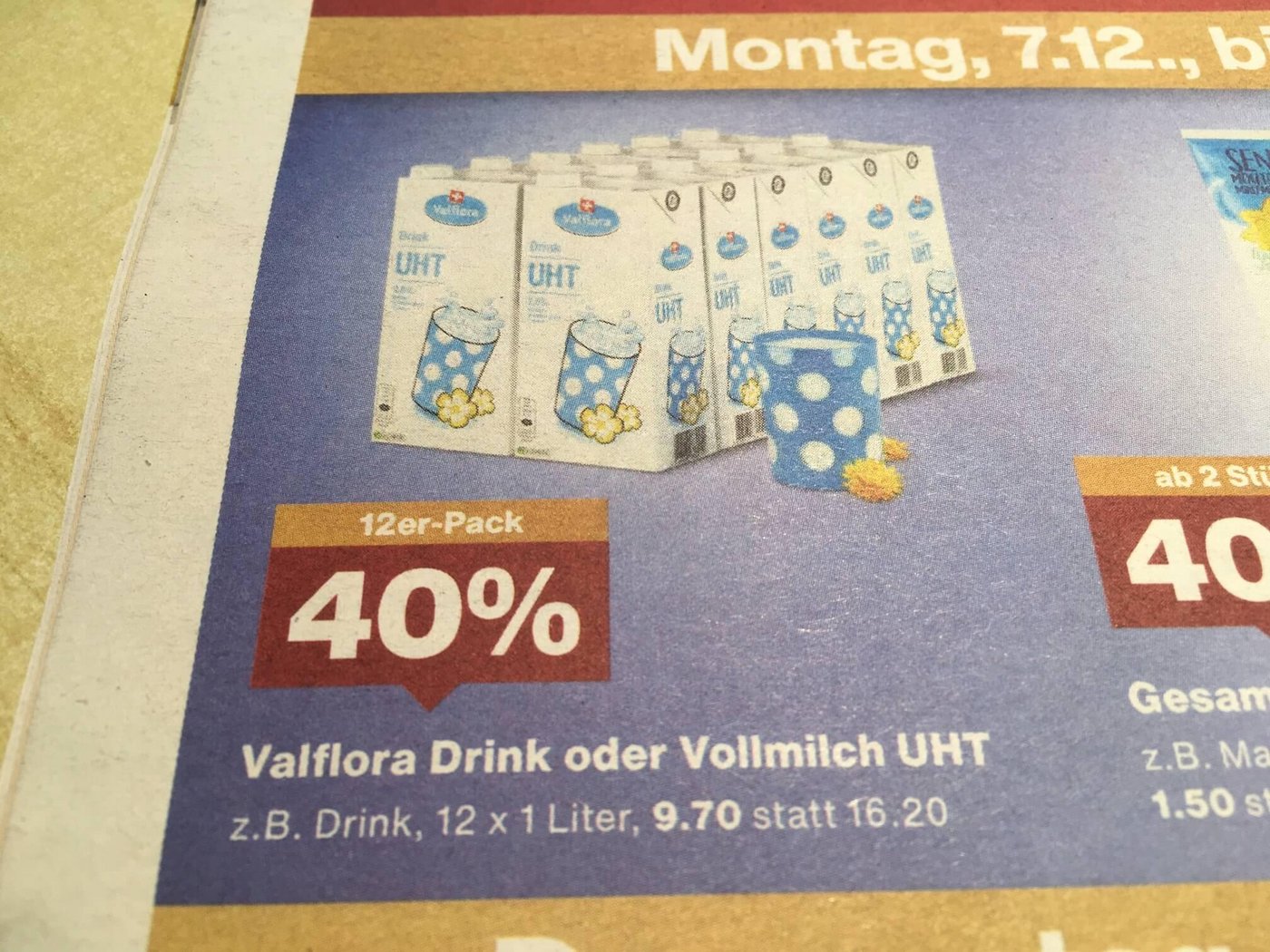 Unter dem Titel «Jokertage» wirbt die Migros für tiefe Preise in der Vorweihnachtszeit. (Bild jsc)