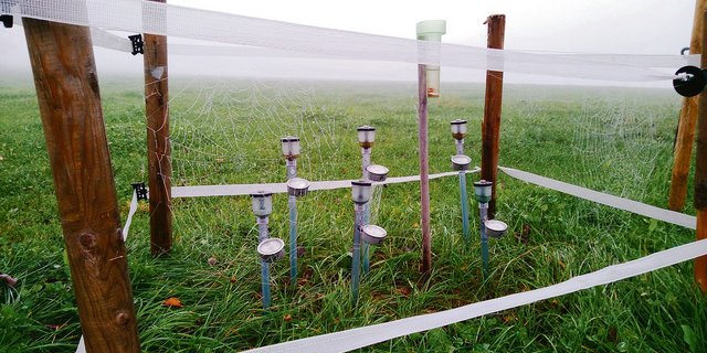 Tensiometerstation in Hohenrain: Damit wird die Bodenfeuchtigkeit gemessen, was Hinweise über den Bodenzustand und damit für die Bewirtschaftung liefert. (Bild Felix Etterlin)