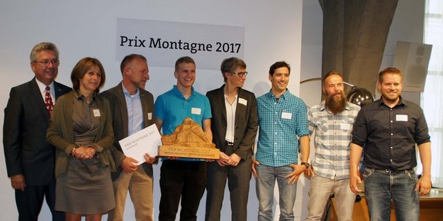 An der Preisverleihung im Vorjahr gab es strahlende Gesichter. (Bild Prix Montagne)