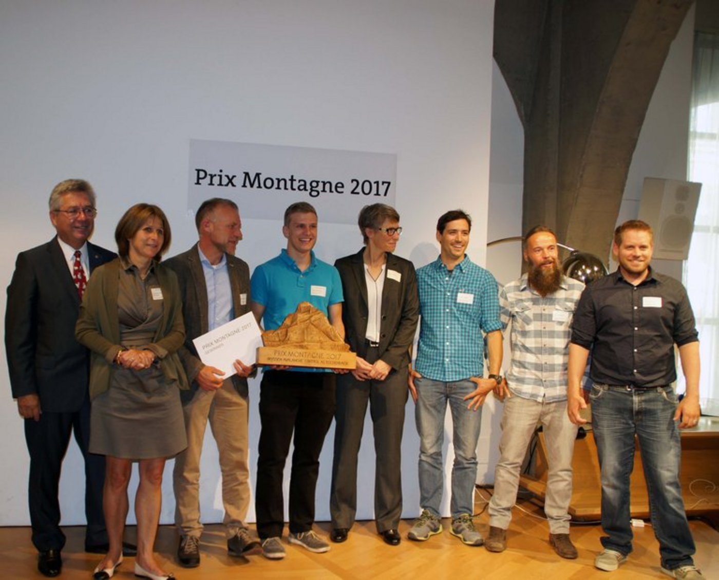 An der Preisverleihung im Vorjahr gab es strahlende Gesichter. (Bild Prix Montagne)