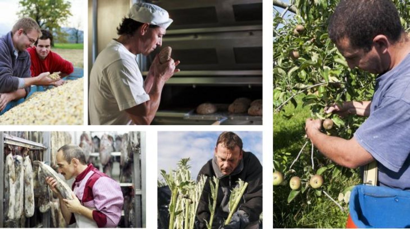 Damit AOP- und IGP-Produkte enstehen, braucht es Tradition und Herkunft, Menschen und ihr Handwerk, so die Schweizerische Vereinigung AOP-IGP. (Bilder Schweizerische Vereinigung AOP-IGP)