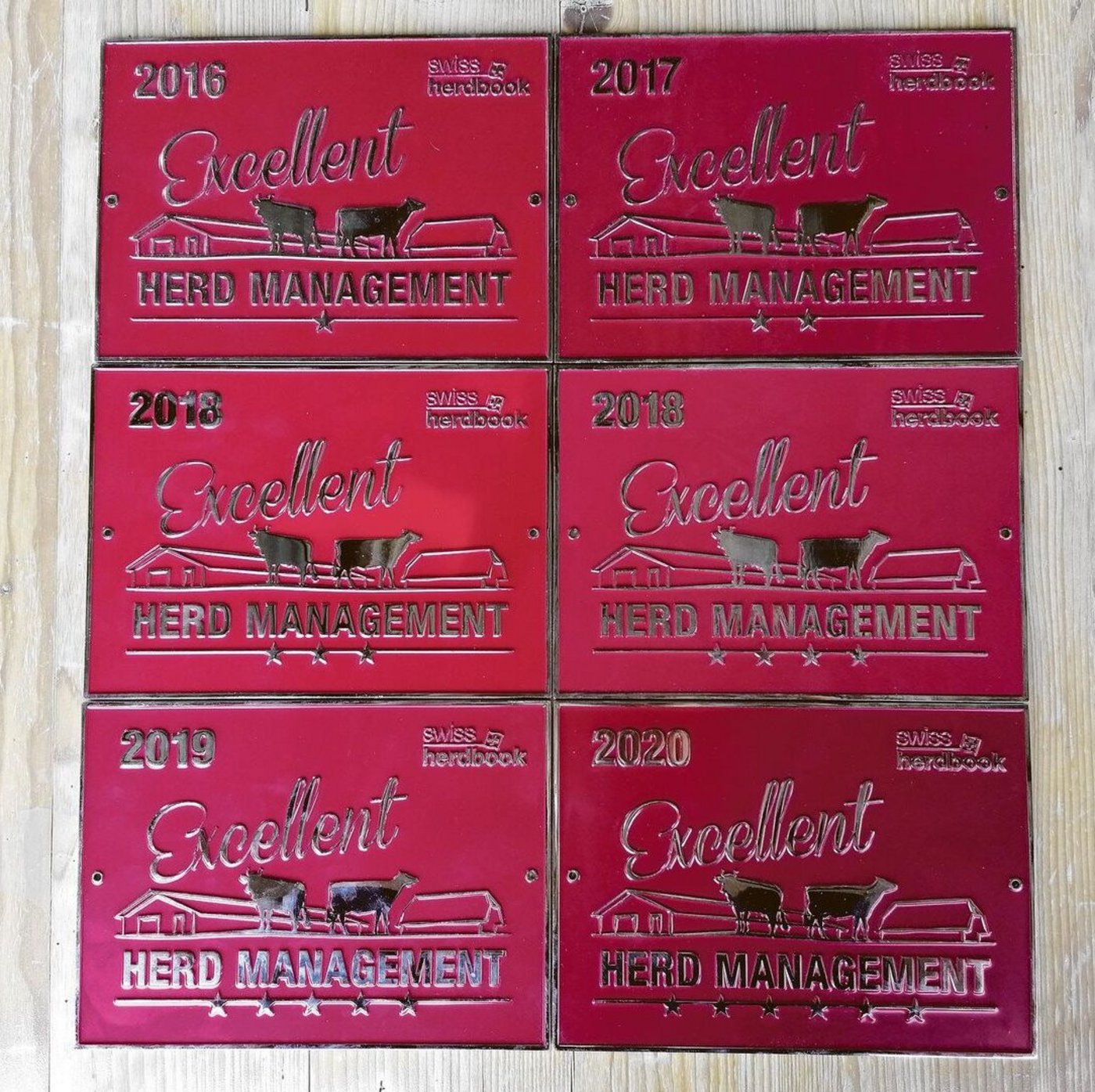 Der Betrieb erhält an der Swisscow zum siebten Mal die Auszeichnung für gutes Betriebsmanagement.