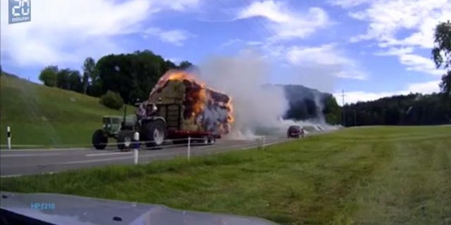 Die Brandschäden belaufen sich auf mehrere 10'000 Franken. (Screenshot 20 Minuten)