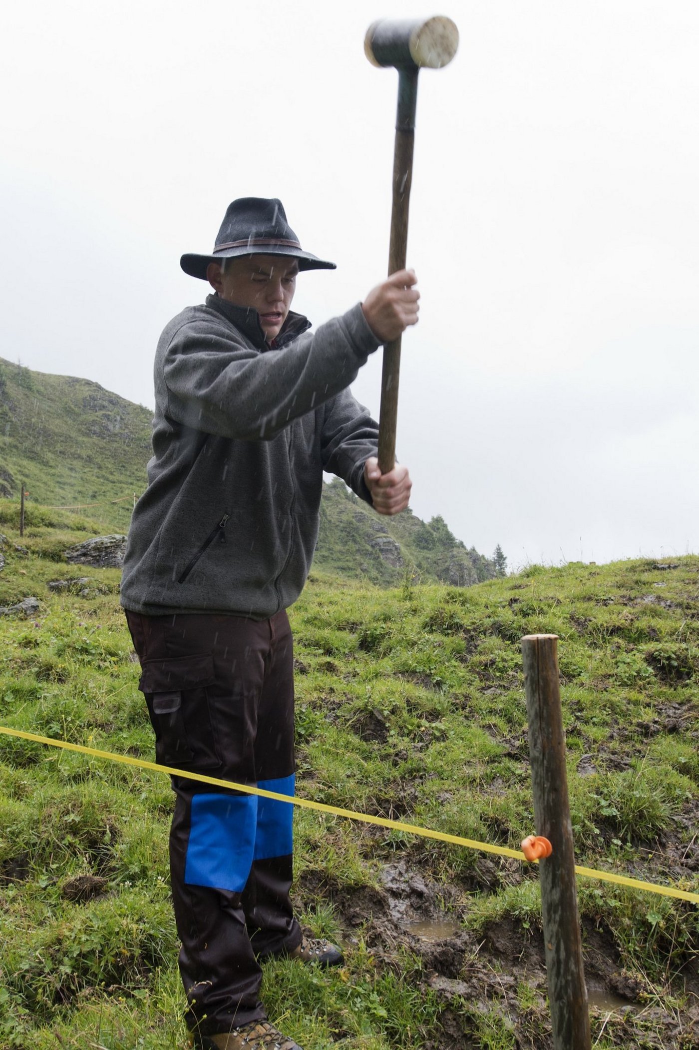 Über 12'000 Diensttage wurden im Jahr 2015 auf Schweizer Alpen von Zivildienstleistenden absolviert. (Bild zVg)
