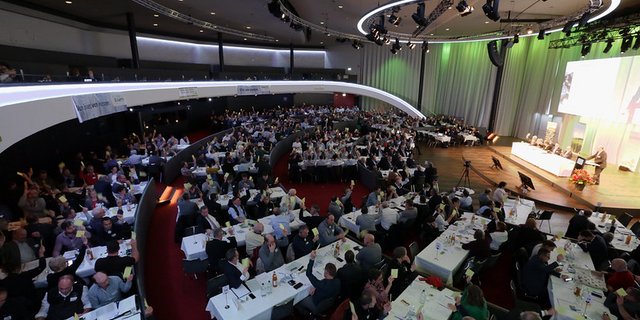 Die Delegiertenversammlung 2019 des SBV im Berner Kursaal. (Bild SBV)