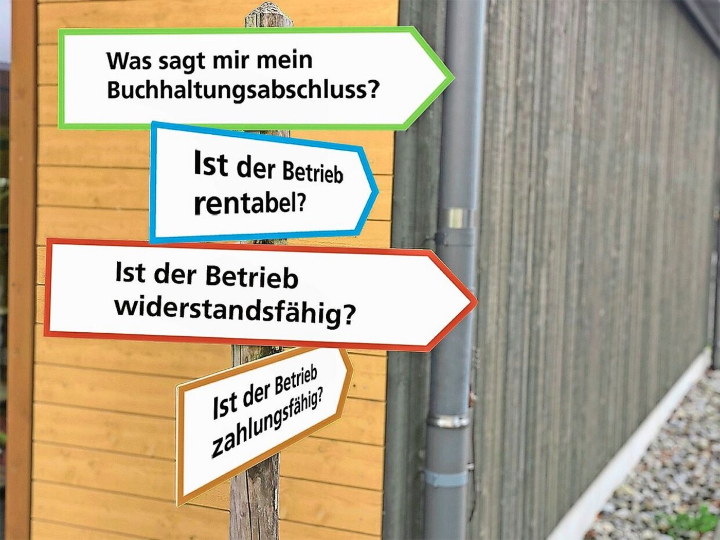Wo steht der Betrieb? Eine Analyse des Buchhaltungsabschlusses kann bei der Beantwortung der Frage helfen.