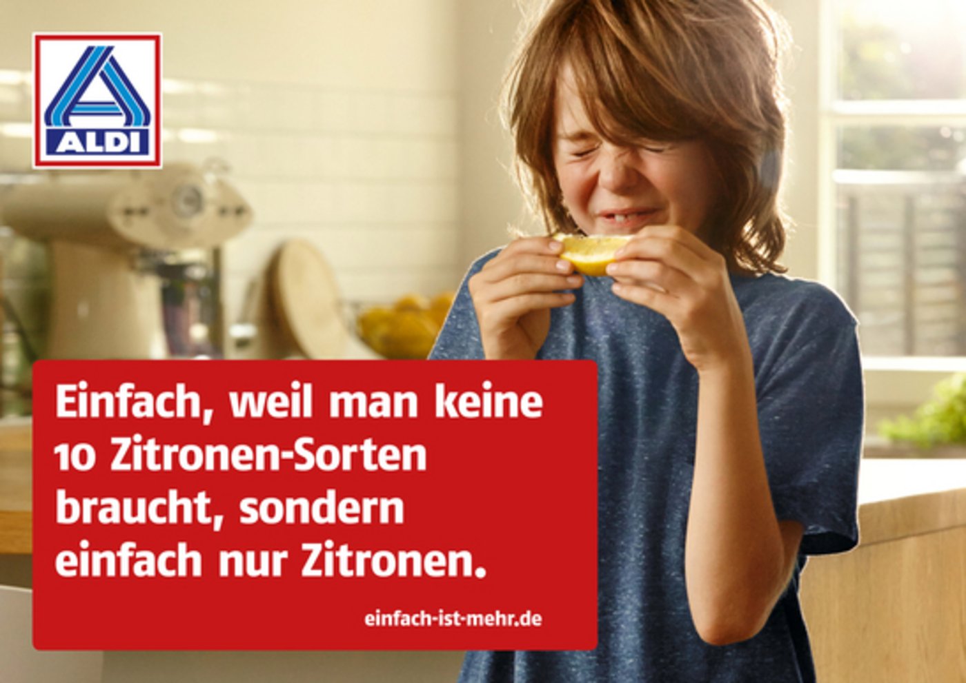 Die ersten Aldi-Fernsehspots setzen auf den Claim «Einfach ist mehr». (Bild zVg)