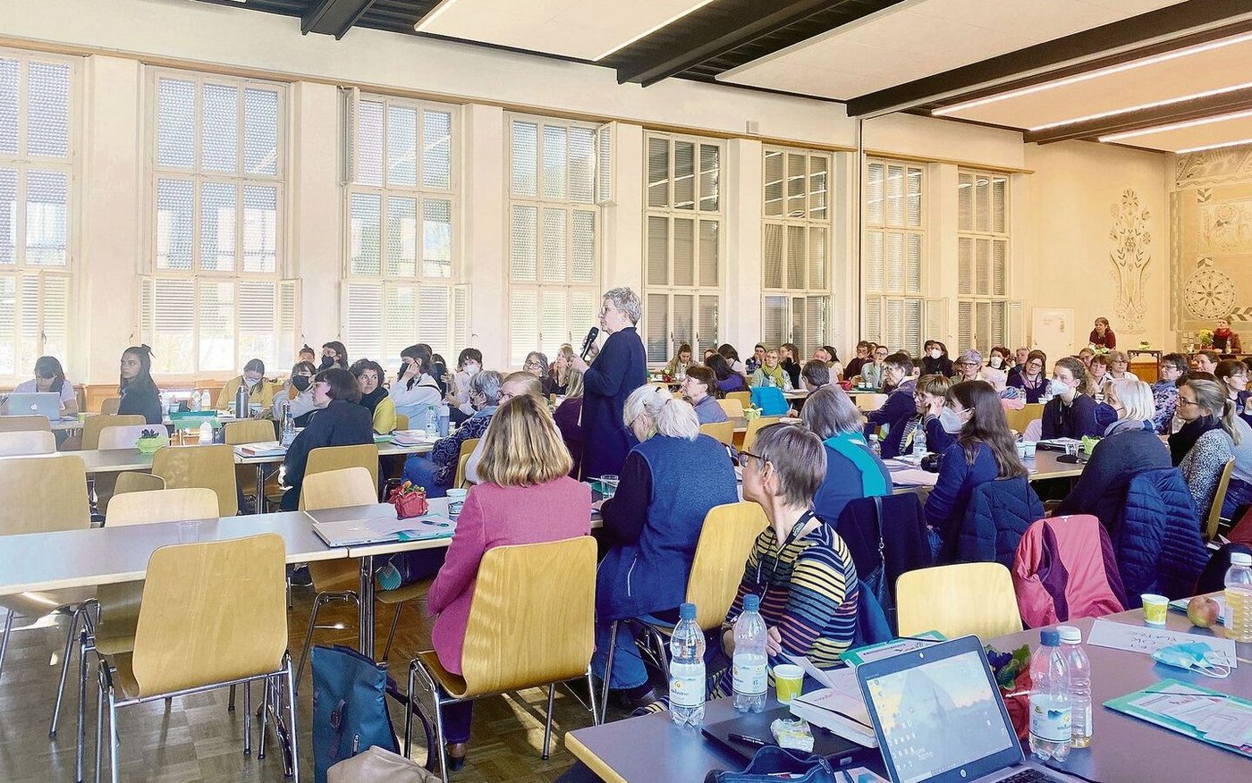 Nicht nur zuhören und nicken: An der Tagung «Frauen in der Landwirtschaft» am Inforama Rütti mischten alle mit.