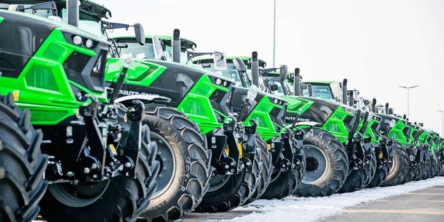 Deutz-Fahr belegt im ersten Quartal des laufenden Jahres hinter Fendt den zweiten Platz bei den Traktor-Neuzulassungen.