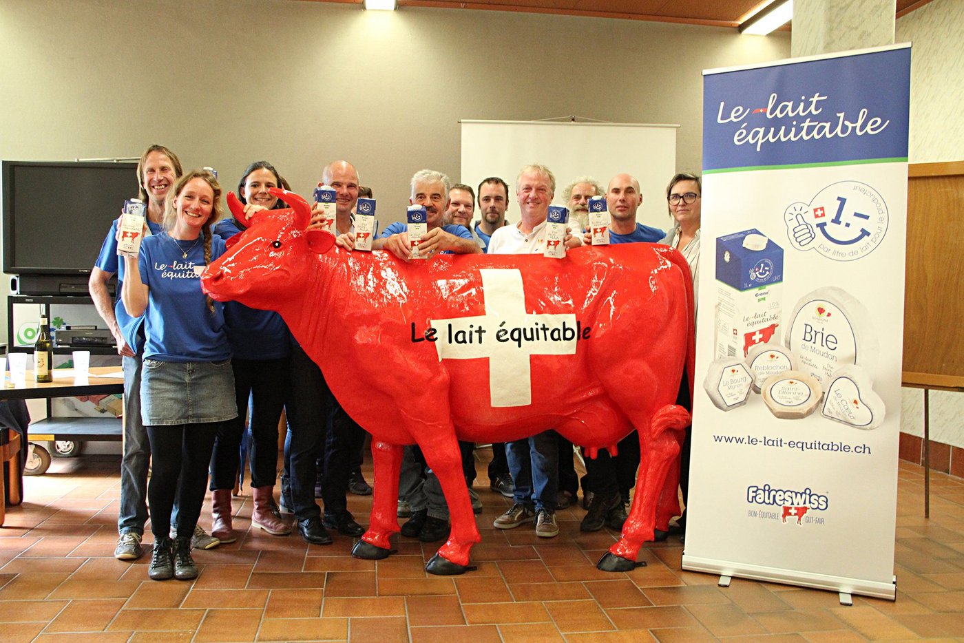 Am 23. September feierten die Mitglieder von «Faireswiss» ihr einjähriges Jubiläum. (Bild Fairesiwss)